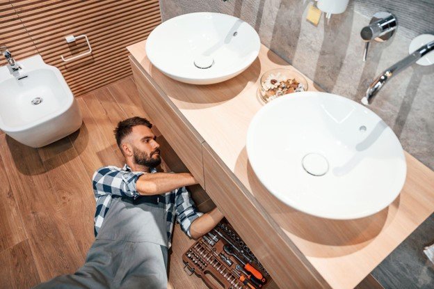 Bathroom countertop and sink installation in Colorado Springs, CO